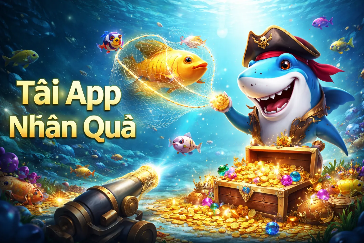 Bắn cá 3D/4D hiện đại k9cc